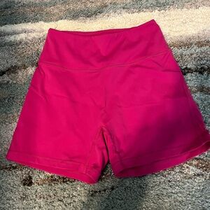 pink alphalete shorts